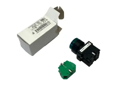 New | in-Stock AutomationDirect Green Illuminated Momentary Pushbutton 22mm 24V Relays & Switches Michigan US | Maverick Industrial Sales #1496102