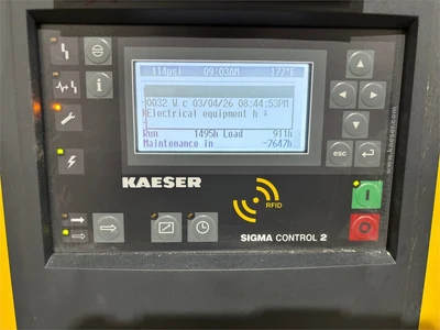 Used 2023 KAESER "AS 25" Rotary Screw & Sliding Vane Air Compressors Texas US | MachineryMax #1486567