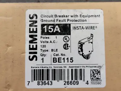 New | in-Stock SIEMENS BE115 Switchgears British Columbia CA | Lenmark #241890