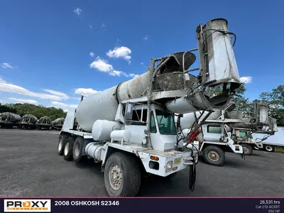 Used 2008 OSHKOSH S2346 Concrete Mixer Trucks New Jersey US | Proxy Equipment #1388749