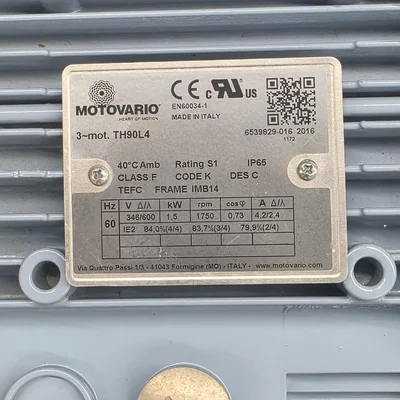 BOCCARD High-Precision Stainless Steel Process Vessel (or Reactor) 1000LIT # 7621