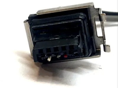 USED KEYENCE PHOTOELECTRIC SENSOR HEAD M8 THRUBEAM HEX IP69K