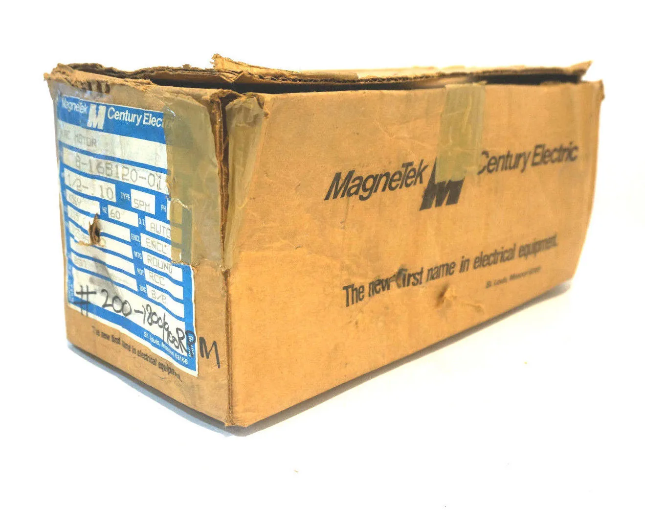NEW MAGNETEK 8-168120-01 ELECTRIC MOTOR 816812001