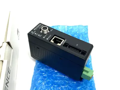 USED KEYENCE SENSOR AMPLIFIER MAIN UNIT FOR IV-G, 32-PROGRAMS