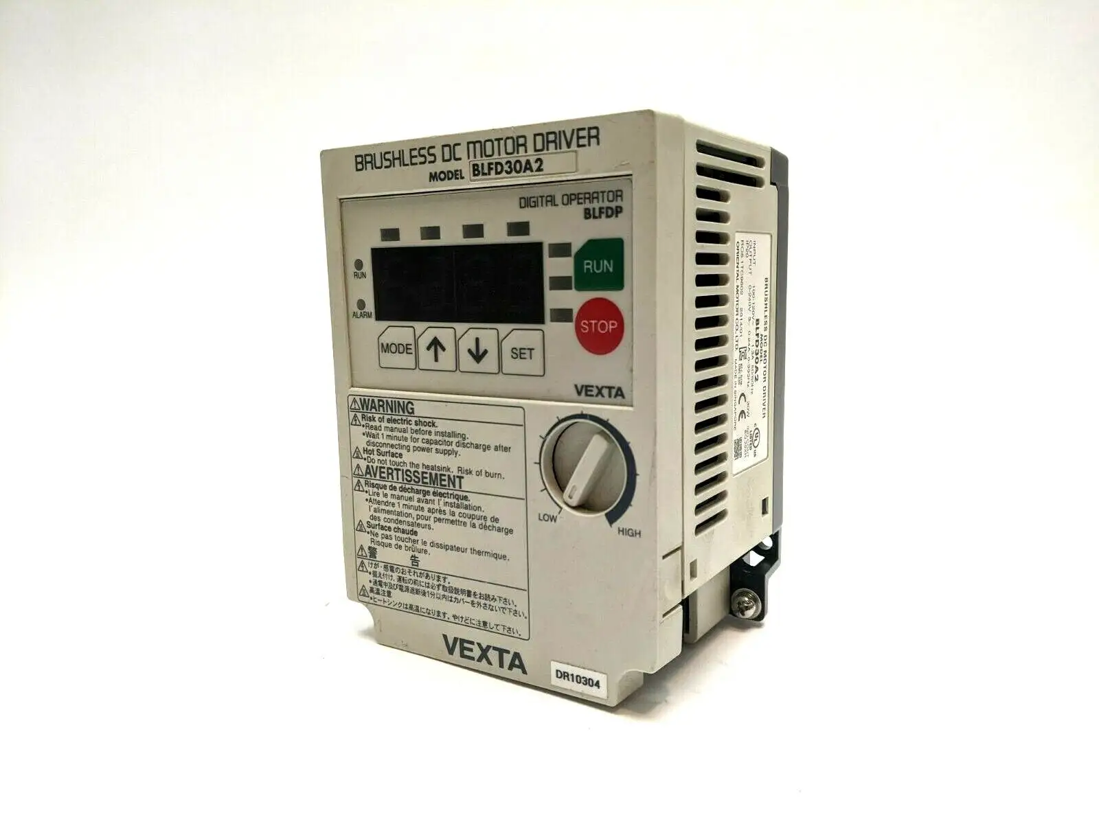 BLFD30A2 | Oriental Motor  VEXTA Brushless Speed Controller MISSING COVER - Used