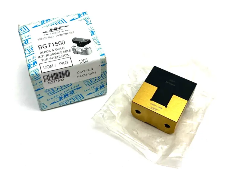 Used DME BLACK & GOLD INTERCHANGEABLE TOP LOCK 1.5" WIDTH Misc Industrial Equipment | Maverick Industrial Sales #1108582