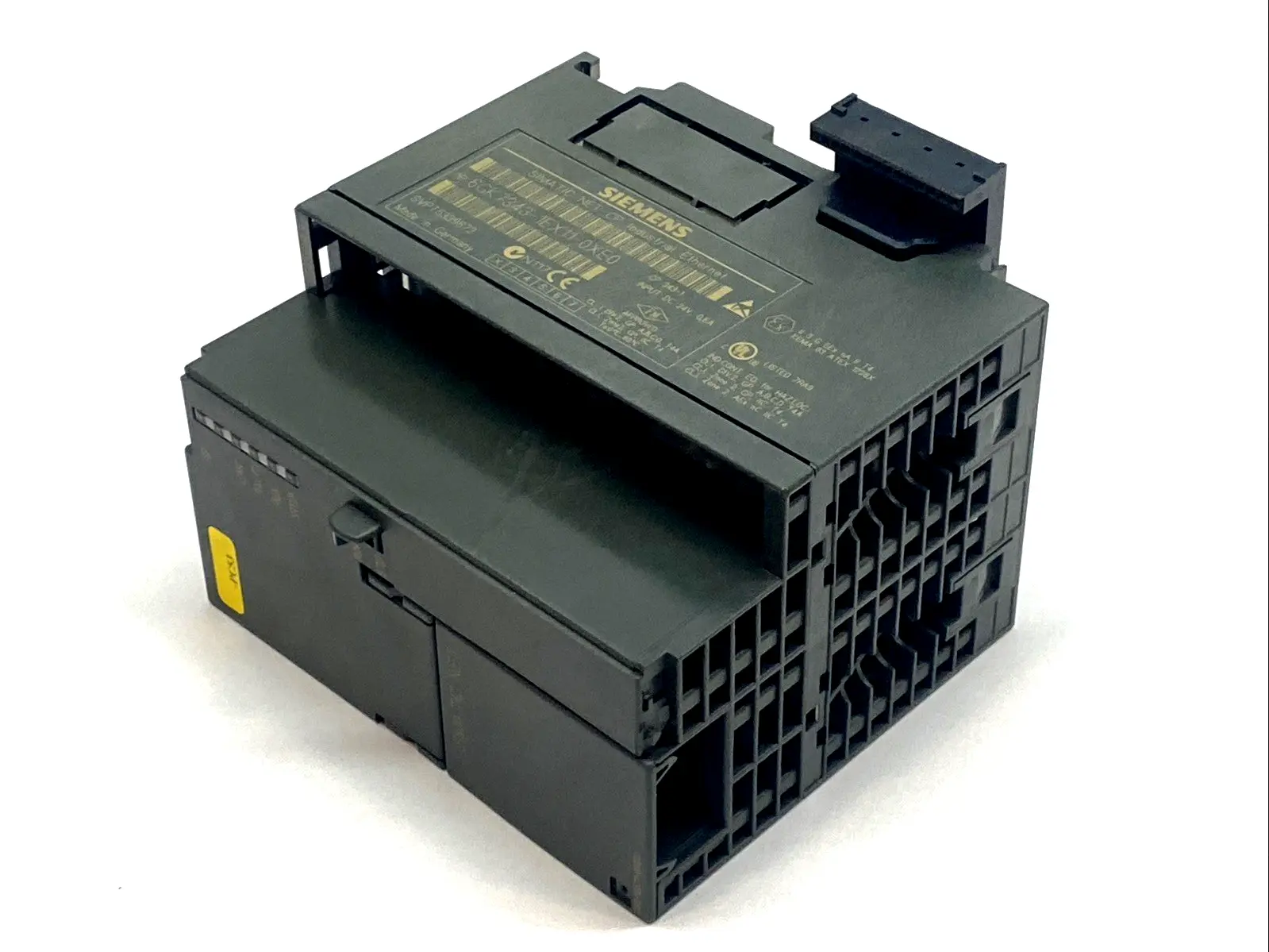 USED SIEMENS CP 343‑1 INDUSTRIAL ETHERNET COMMUNICATION PROCESSOR