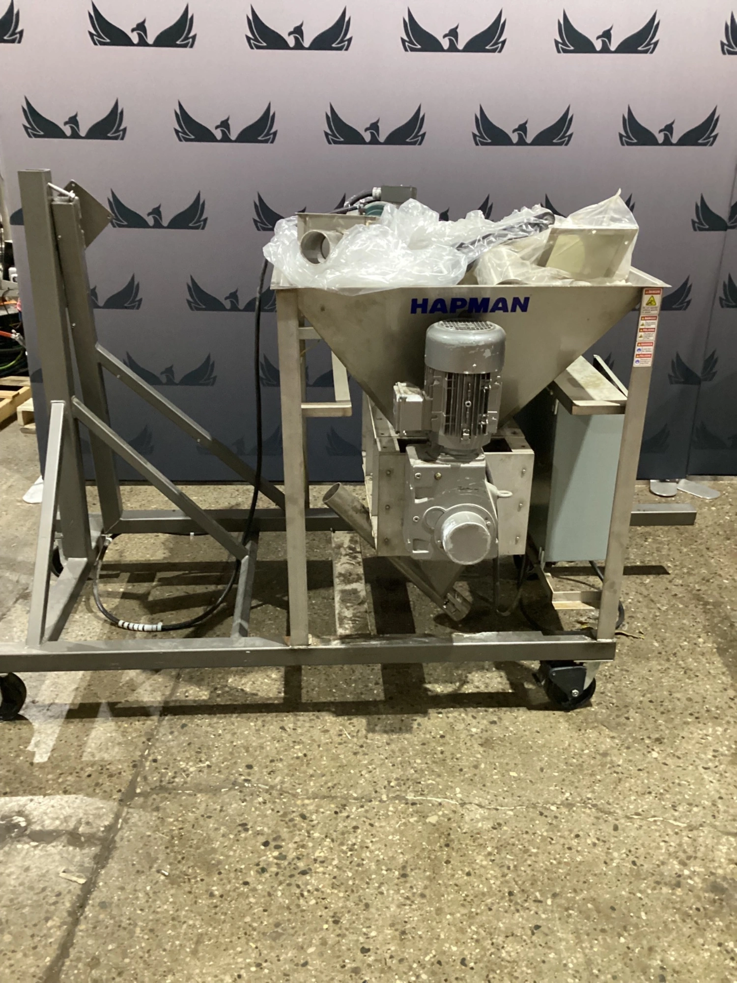 HAPMAN Stainless Steel Lump Breaker/Grinder Food Grade USED