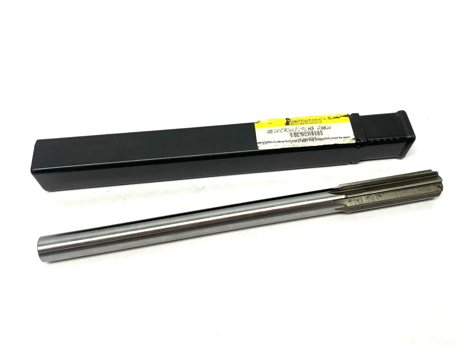 Used Interstate Chucking Reamer: 0.665" Dia, 9" OAL, 2-1/4" Flute Length, Straigh Reamers Michigan US | Maverick Industrial Sales #1402091