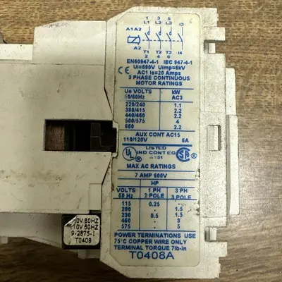 Used CUTLER-HAMMER CE15ANS3 PLC Contactors Ohio US | Surplus Asset Holdings #1238322