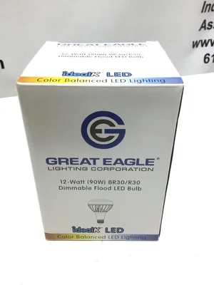 Great Eagle 12 Watt BR30/R30 Dimmable Flood LED Bulb
