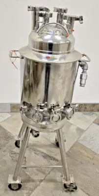 2001 UM Portable Jacketed Stainless Steel Vessel Tank Fermentation