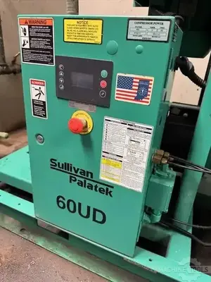 Used 2015 SULLIVAN 60UDMBW Rotary Screw & Sliding Vane Air Compressors Illinois US | Perfection Global, LLC. #1371456