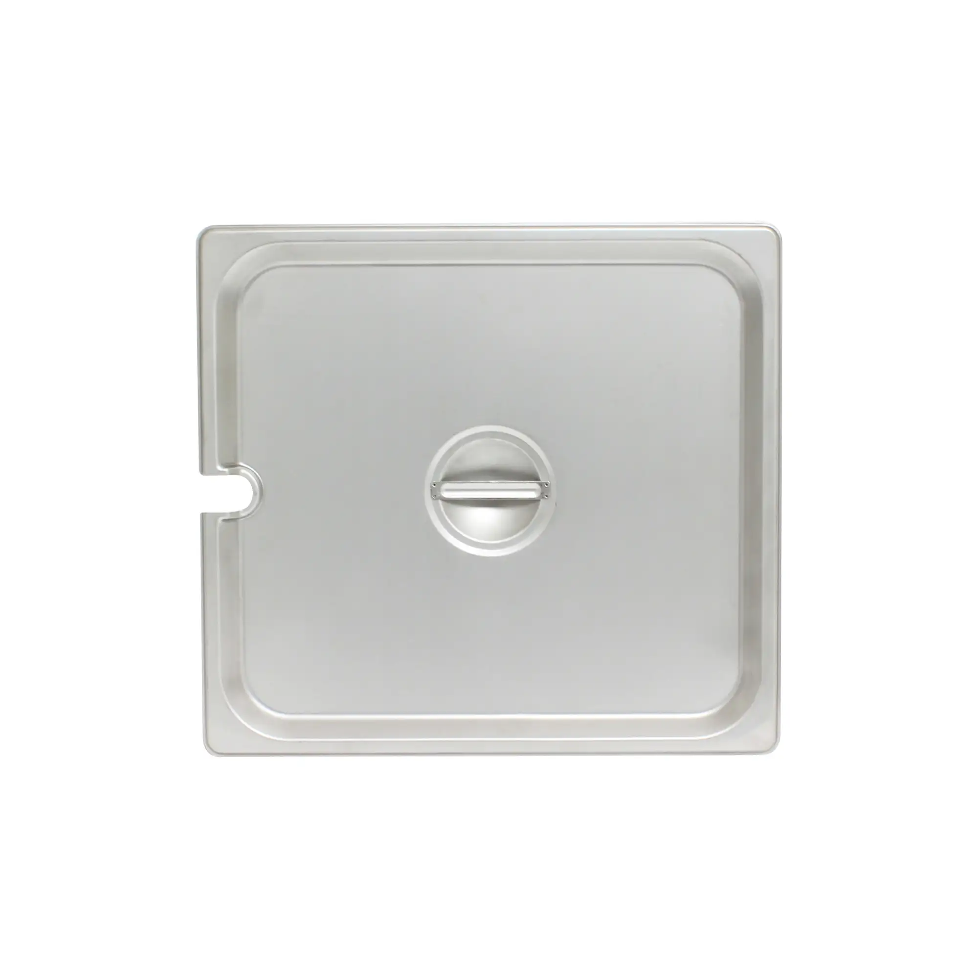 Thunder Group STPA5120CS Half Size Steam Pan Cover - Notched, Stainless - 12, (each)