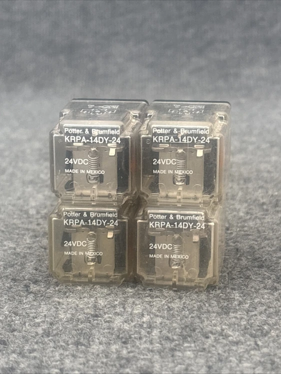 Used Potter & Brumfield KRPA-14DY-24 Relays & Switches California US | Davliegogo LLC #1705798