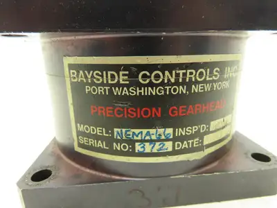 Bayside Controls NEMA 66 Servo Gearhead 3:1 Ratio Inline Gearbox Reducer