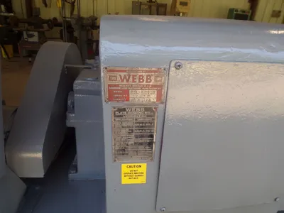 Used WEBB R3L-8008 Plate Bending Rolls including Pinch Louisiana US | Pinpoint Machine #1420661