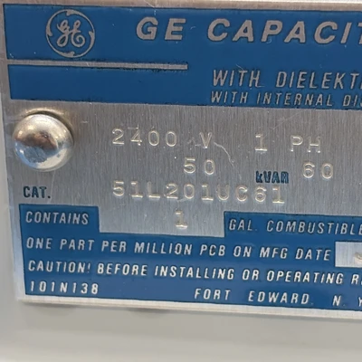 New | in-Stock GE 51L201UC61 Capacitors Indiana US | J&J Industrial Supply #1364467
