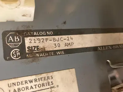 Used ALLEN-BRADLEY 2192F-BJC-24 Miscellaneous Equipment (Electrical & Power) | Surplus Asset Holdings #1202565