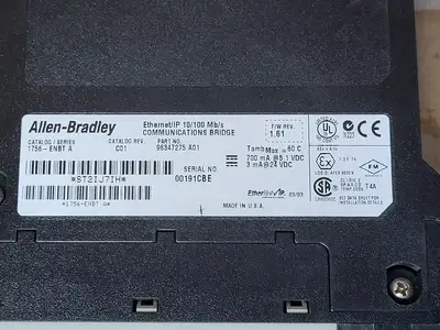 USED ALLEN-BRADLEY 1756-ENBT/A