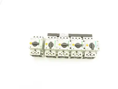 Moeller PKZMO63 PKZM0-6.3 Manual Motor Starter 6.3A 600VAC 3PH  Lot Of 5