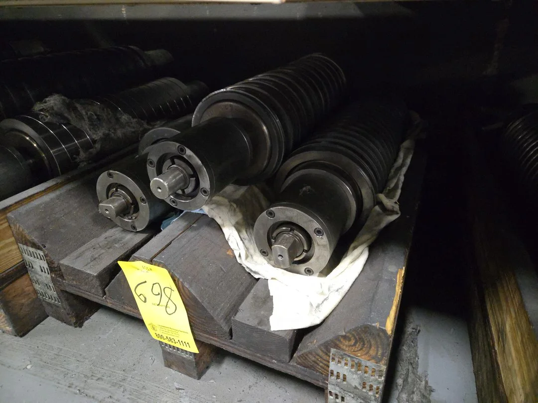 (3) Superfine OD Grind Drum Spindle