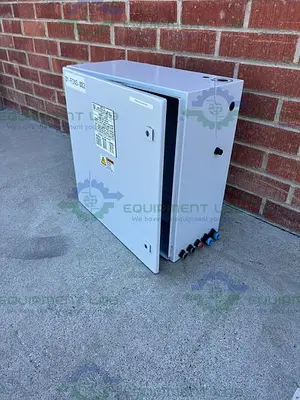 USED INDUSTRIAL CONTROL PANEL 8017575 STANDARD ENCLOSURE 12" X 24" X 24"