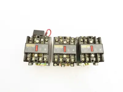 Allen Bradley 700-N220A1 AC Contactor Relay 120V Coil Lot of 3