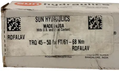 New | in-Stock SUN RDFALAV Pump & Valve Parts Michigan US | SB Industrial Supply #1210433