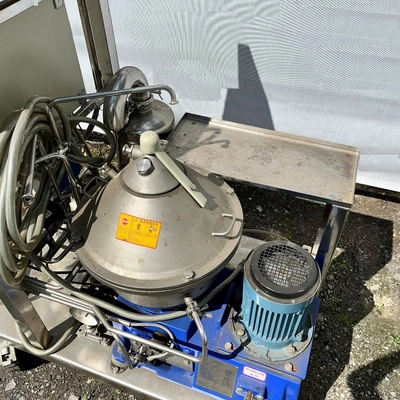 Alfa-Laval WSPX 404 SGP-31G CLARA 20 clarifier skid, 316SS.