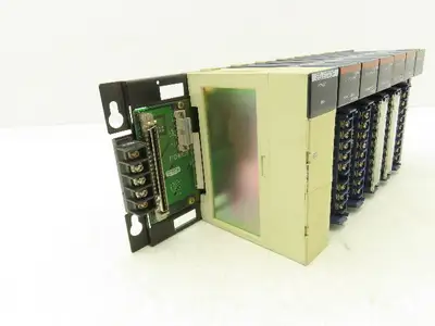 Toyoda THR-2766 Toyopuc PLC 8-slot Chassis Rack CPU Processor I/O Module