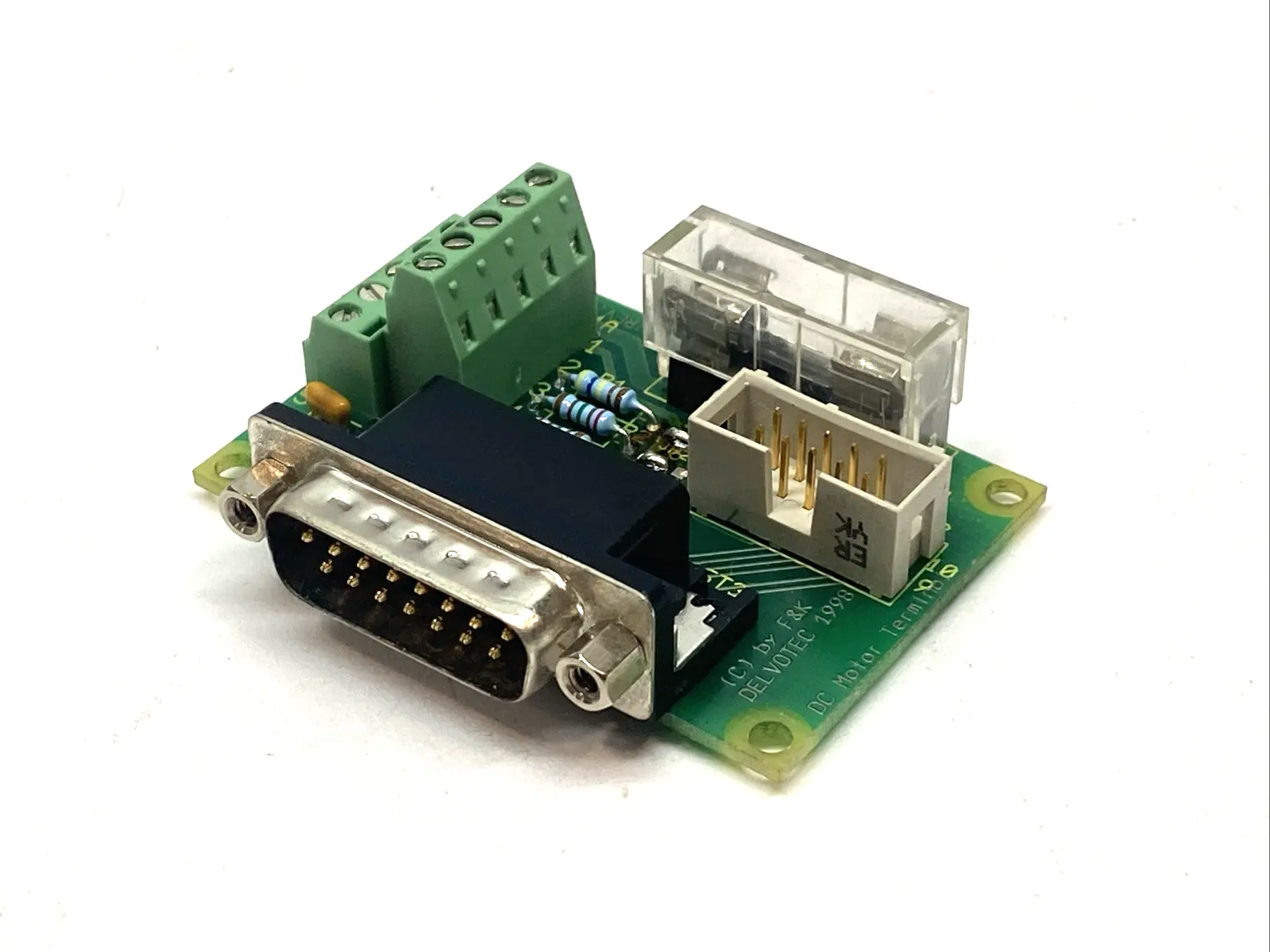 Used F&K Delvotec DC Motor Terminal Board Printed Circuit Boards (PCB) Michigan US | Maverick Industrial Sales #1395531