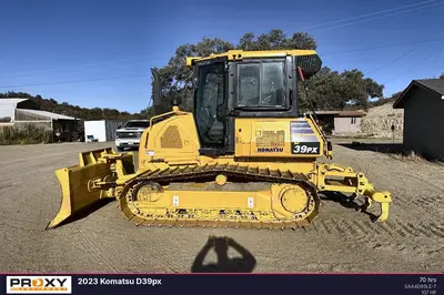 Used 2024 KOMATSU D39PX-24 Bulldozers California US | Proxy Equipment #1383669