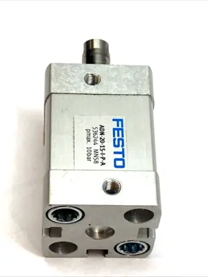 Used Festo Compact Cylinder Stroke Double Acting 53624 Pneumatic Cylinders Michigan US | Maverick Industrial Sales #1391523