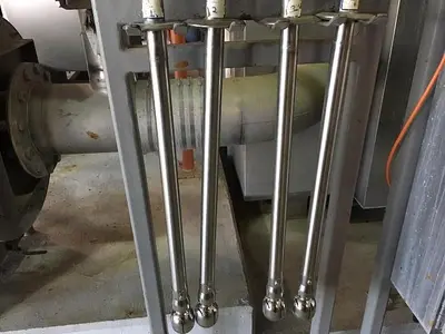 Spray dryer 7,000 lbs. Per hour evap. V-bottom dryer three nozzles #3653507