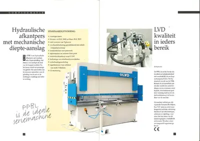 USED LVD PPBL-H 135 TON X 3100 MM CNC