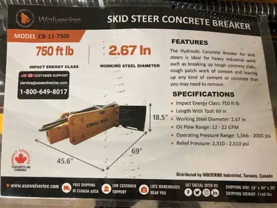 WOLVERINE Concrete Breaker 2025