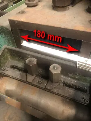 USED PRESS EQUIPMENT LTD DECOILER + STRAIGHTENER 180 X 5 MM