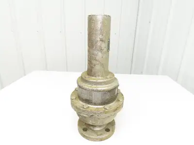 Tokyo Shida Komusho 36846 Vacuum Safety Valve DN50 2" Flanged