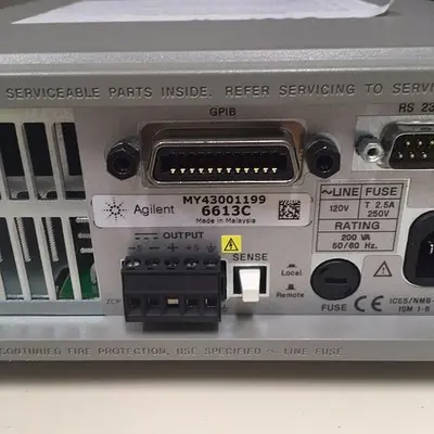 AGILENT 6613C 0-50V 0-1A