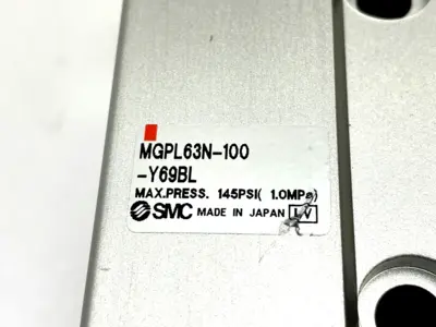 MGPL63N-100-Y69BL | SMC  Compact Guide Cylinder w/ D-Y69B Auto Switch - New Other