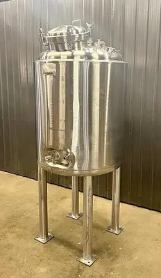 Used 350 Gallon Tank (Reactor), 316L Stainless Steel, Insulated & Full Vacuum