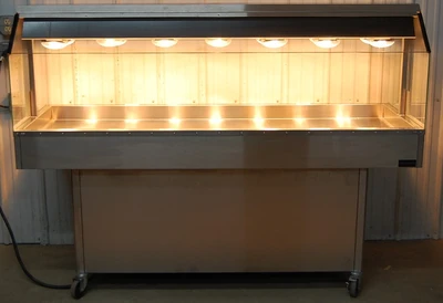 142-0618 Royston Hen House 74″ Hot Case Merchandiser