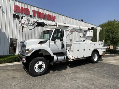 Used 2014 INTERNATIONAL 7300 Truck-Mounted Cranes California US | Big Truck & Equipment #1412253