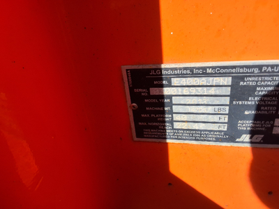 USED 2013 JLG E400AJPN