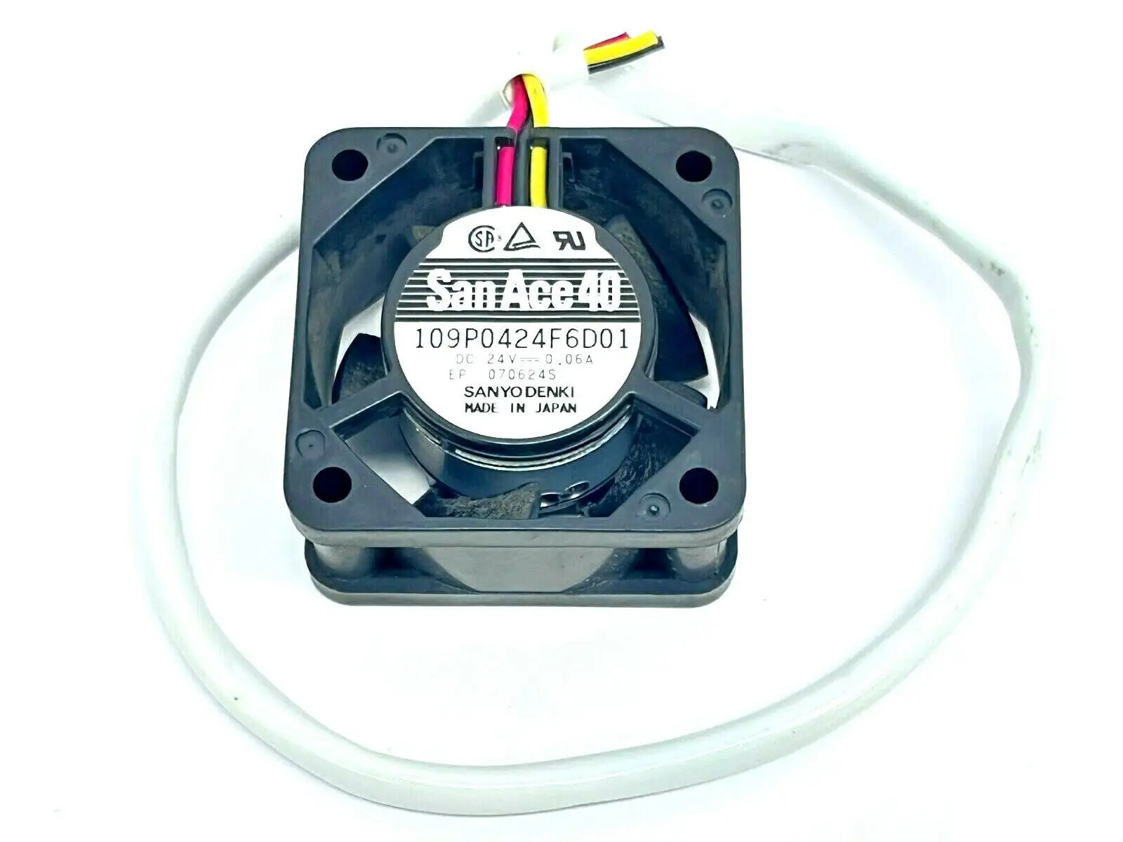 109P0424F6D01 | Sanyo Denki  San Ace 40 Fan 0.06A 24VDC - Used