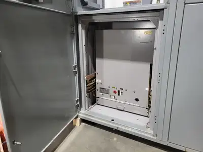 25kV 1200A 3ph Switchgear Unit w/ (2) Power Vac Breaker VB1 27.0-16-0
