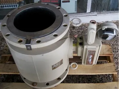 QTY. 1. BROOKS MAG 7500, 10" MAGNETIC FLOWMETER, M...