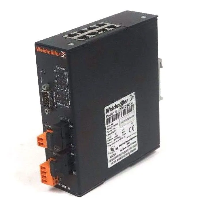 USED WEIDMULLER IE-SW14/2SC-M CONTROL MODULE 8845780000