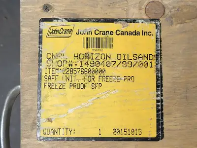 New | in-Stock JOHN CRANE TSCS Parts (Hydraulics and Pneumatics) British Columbia CA | Lenmark #837125